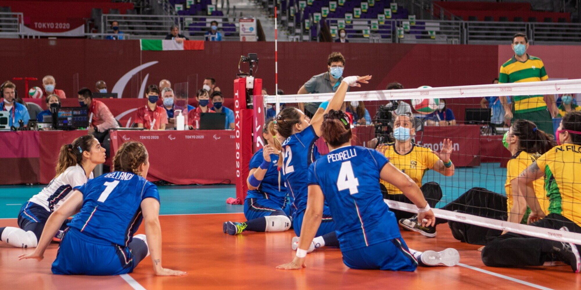 Paralimpiadi, l'Italia ko col Brasile, fuori dalle semifinali