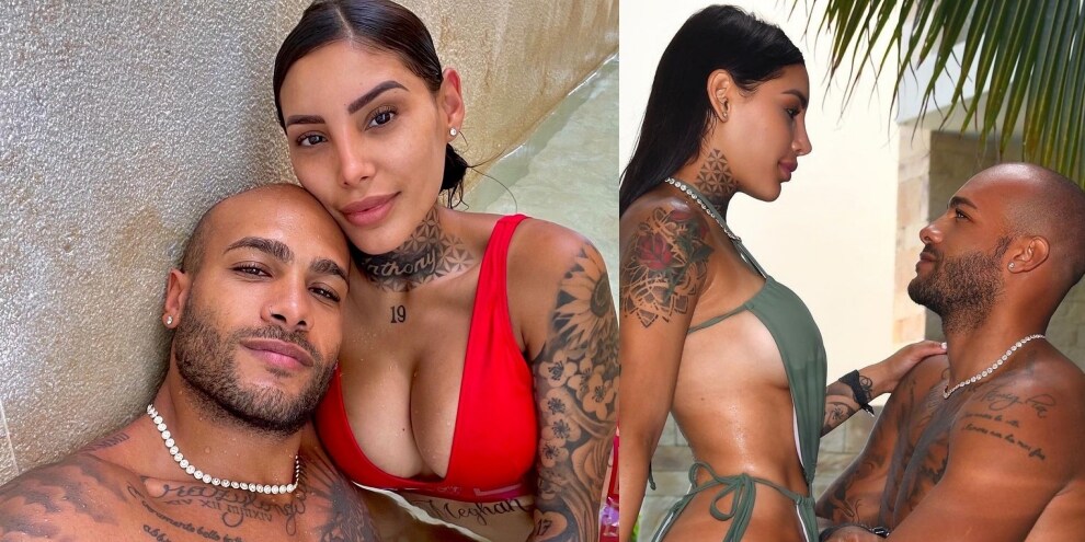 Marcell Jacobs, che scherzi con Nicole nella spa