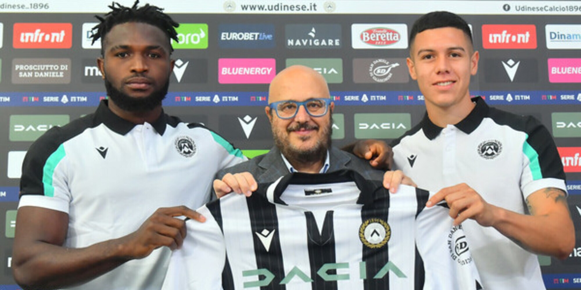 Perez e Success: "Udinese, siamo pronti per la Serie A"