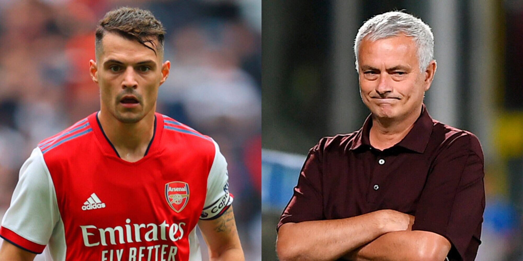 La risposta di Xhaka a Mourinho: "Grazie mister"