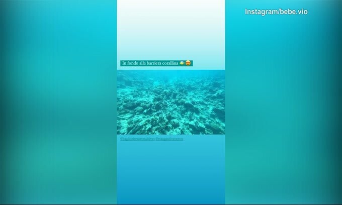 Bebe Vio, che spettacolo la barriera corallina