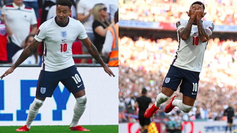 Lingard esulta come Ronaldo in Inghilterra-Andorra