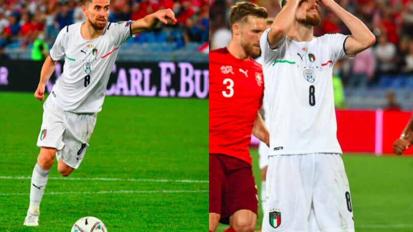 Jorginho fallisce il rigore e si dispera: Svizzera-Italia finisce 0-0