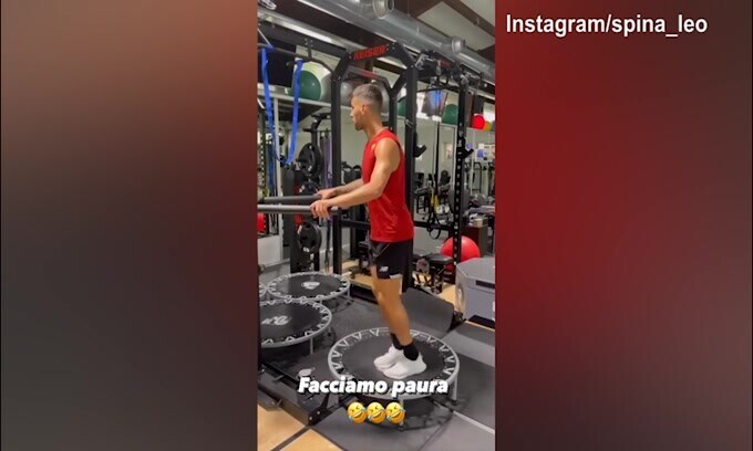 Roma, Spinazzola verso il ritorno: eccolo in allenamento
