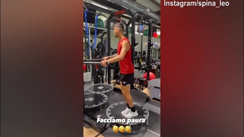 Roma, Spinazzola verso il ritorno: eccolo in allenamento