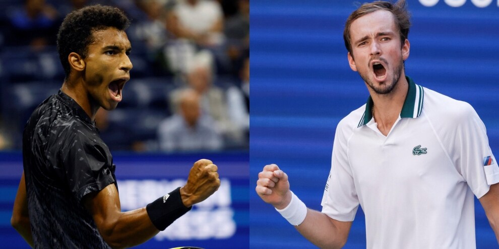 Us Open, Medvedev e Auger-Aliassime primi semifinalisti