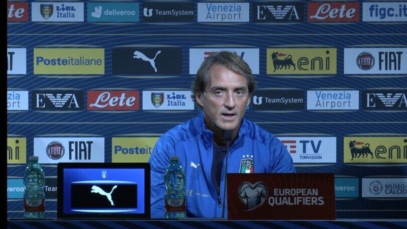 Mancini parla alla vigilia del match con la Lituania