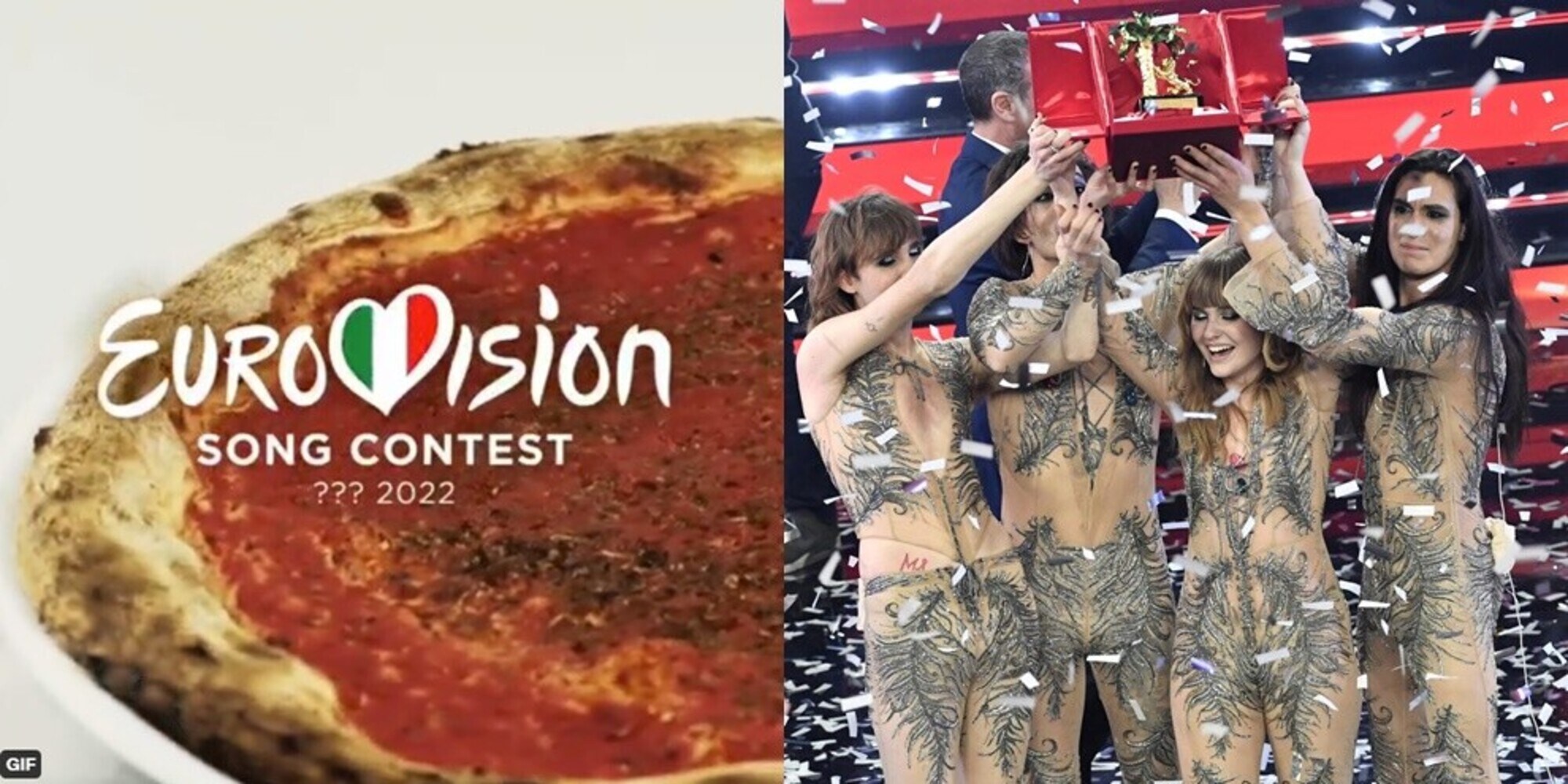 Eurovision, il tweet con la pizza scatena la bufera sui social