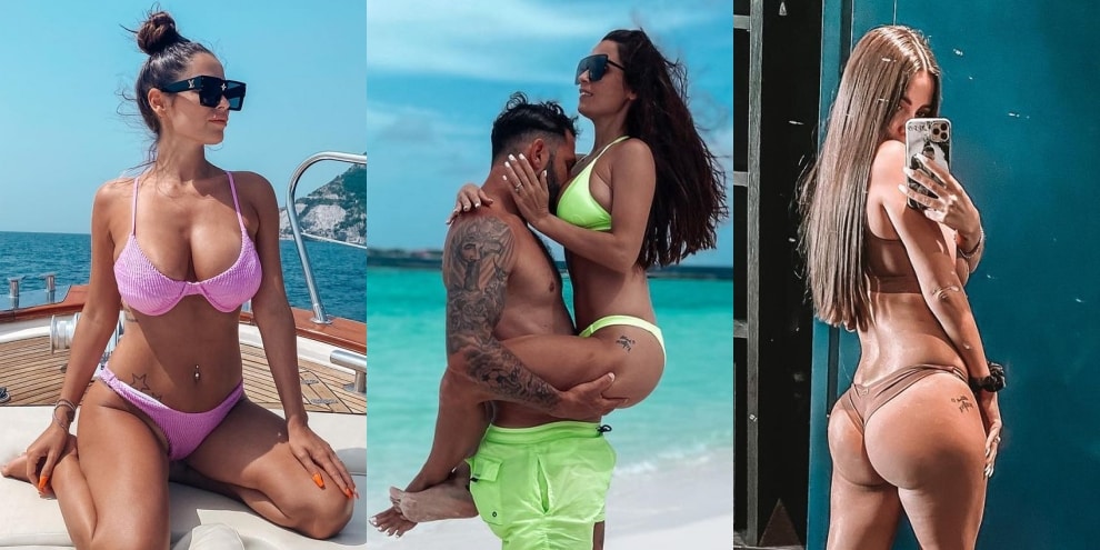 Alessia Macari, la sensuale moglie di Kragl è in dolce attesa