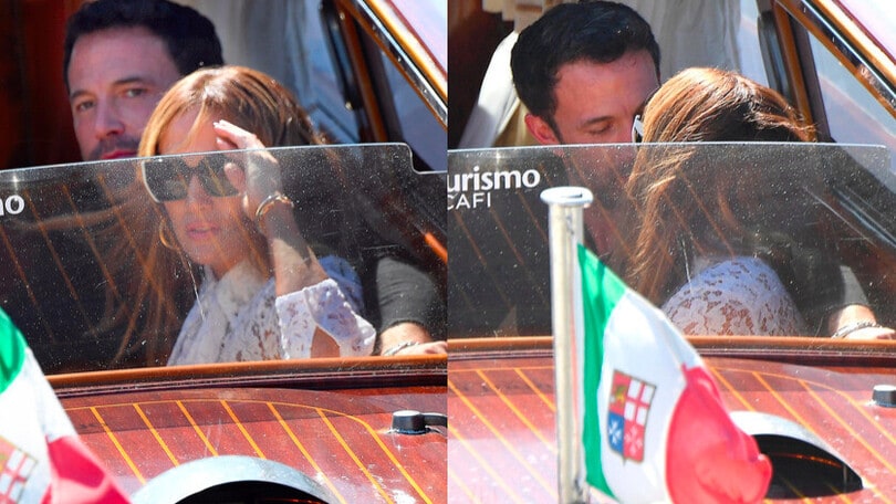 Ben Affleck e Jennifer Lopez a Venezia: che baci tra i canali