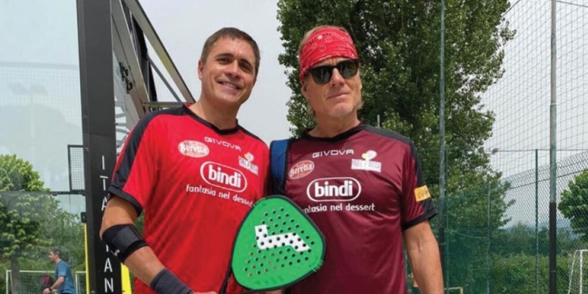 Moreno Morello innamorato del padel