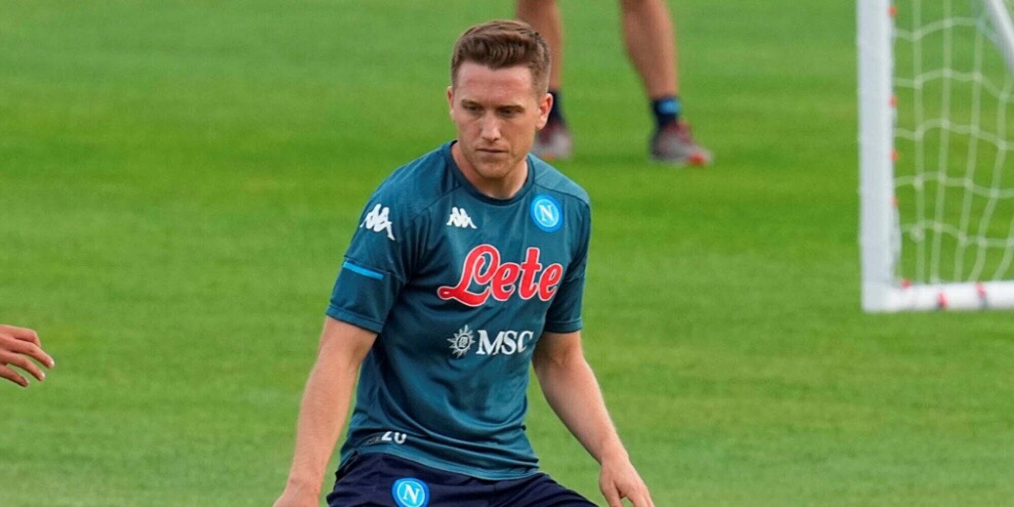 Napoli, Zielinski torna in gruppo e punta la Juve