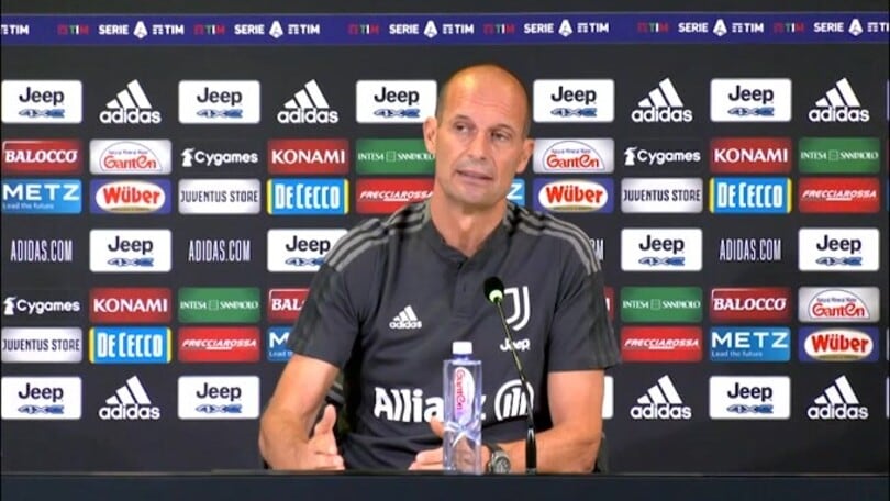 Allegri: "McKennie sarà negli 11. Chiesa rimarrà a casa"