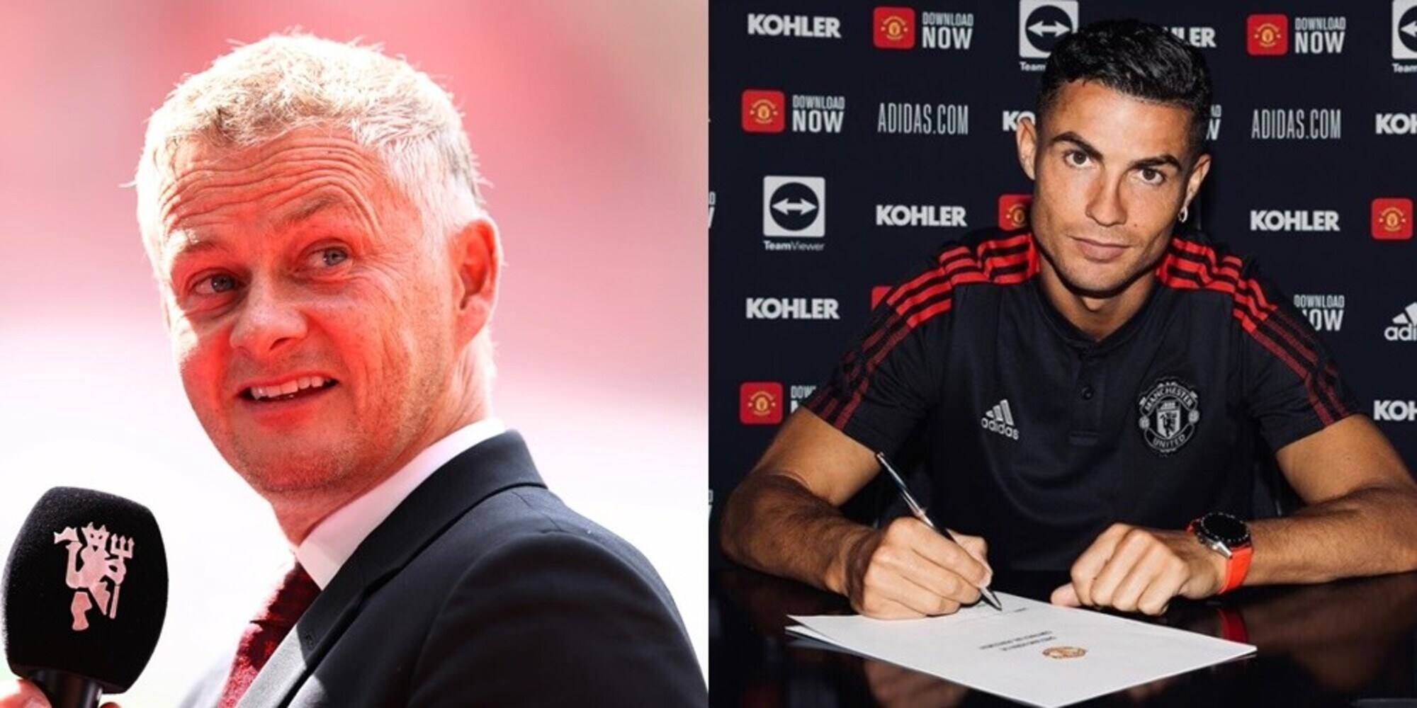 United, Solskjaer: "Cristiano Ronaldo in panchina? Prima o poi entra"