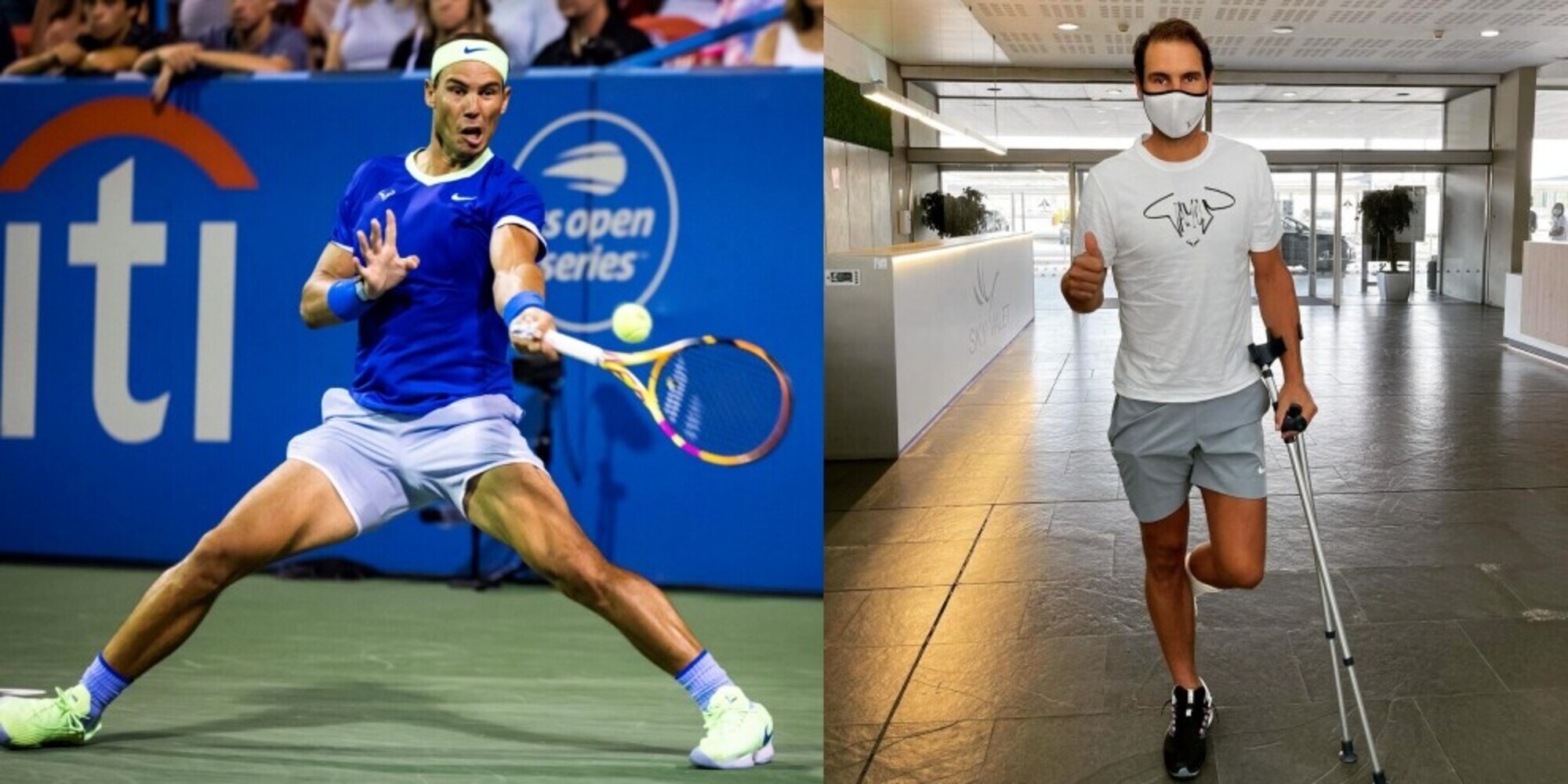 Nadal e il suo infortunio: "Starò qualche settimana fuori dal campo"
