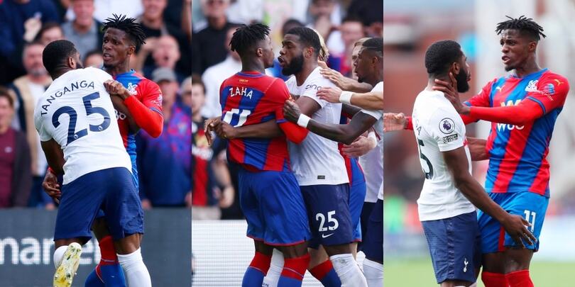 Zaha e Tanganga, rissa durante Crystal Palace-Tottenham