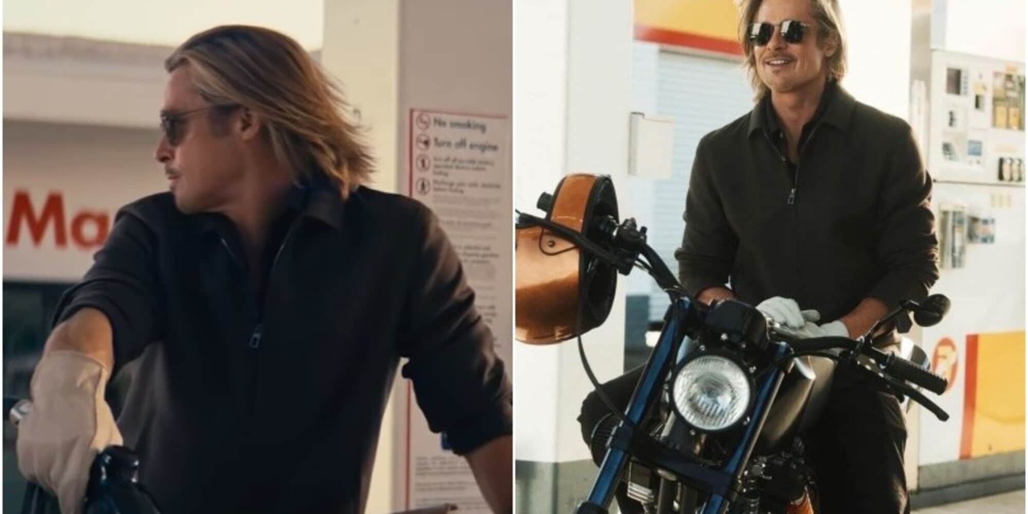 Brad Pitt, nel nuovo spot De’ Longhi sfreccia in sella ad una moto