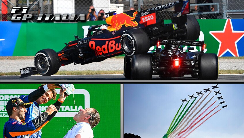 Top e Flop GP Italia: che delusione per Leclerc a Monza, Verstappen per poco non decapita Hamilton