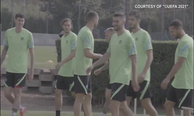 Inter, rifinitura in vista del Real Madrid