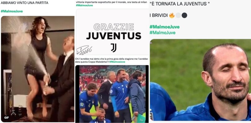 Juve, la prima vittoria stagionale scatena i tifosi sui social