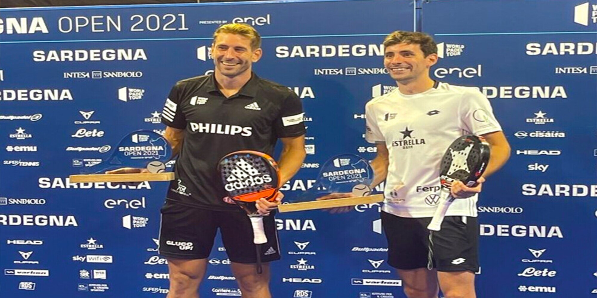 Padel, in Sardegna trionfo della coppia Stupaczuk e Ruiz