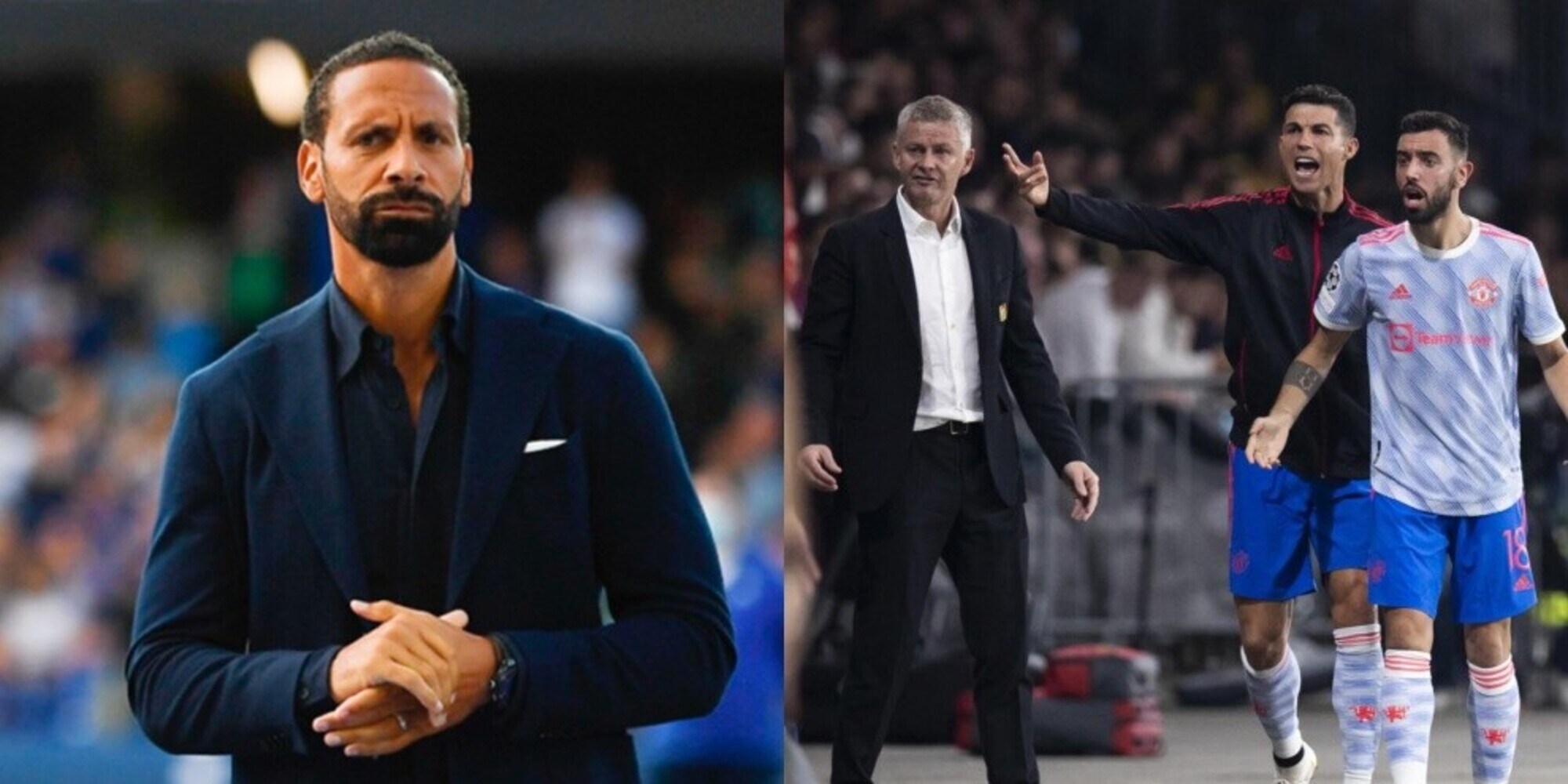 Ronaldo allenatore al posto di Solskjaer, Ferdinand: "Si sedesse!"