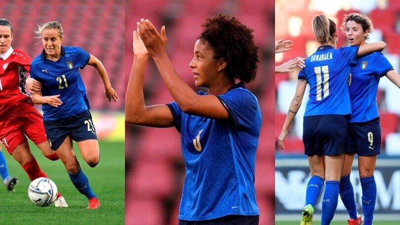 Calcio Femminile, Italia stende la Moldavia 3-0: le immagini del match