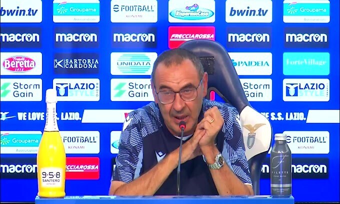 Sarri: "Non mi sento in difficoltà"