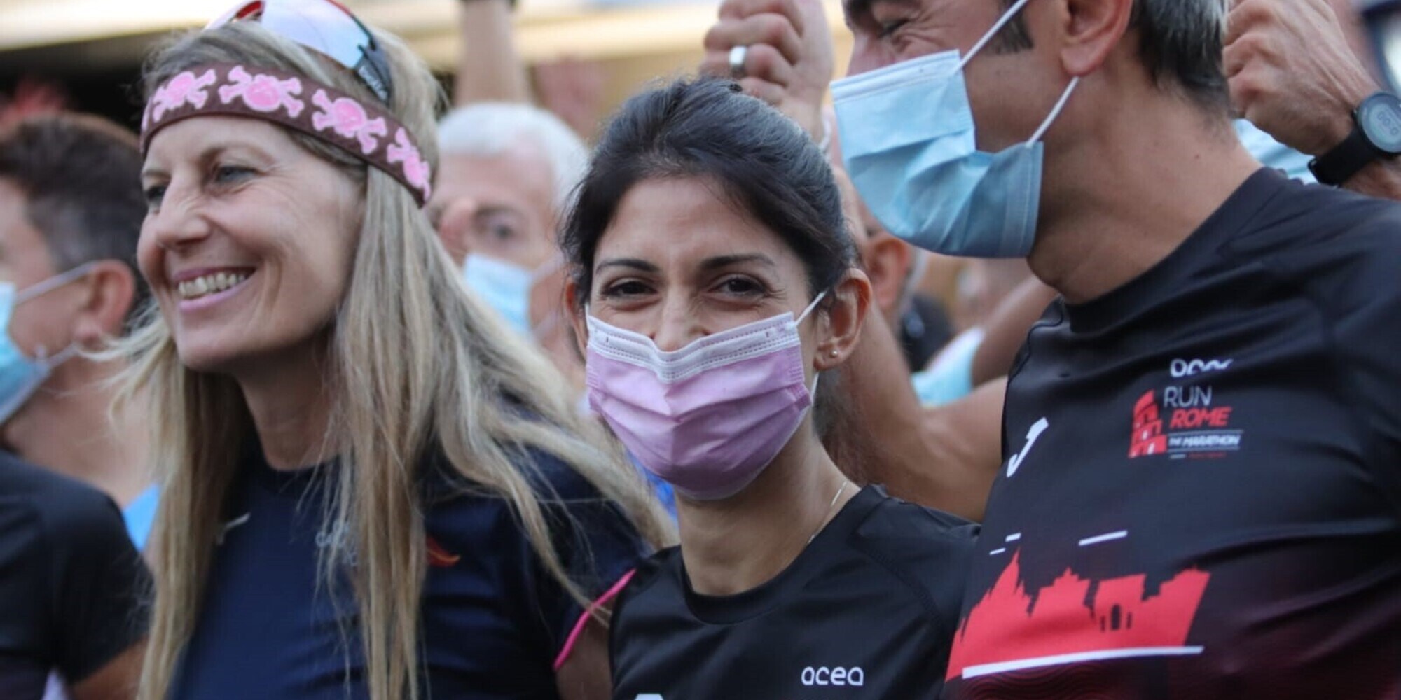 Acea Run4Rome, partita la staffetta. C'è anche la Sindaca Virginia Raggi