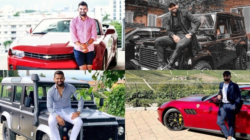 Tomás Rincón: Ferrari e Land Rover nel suo garage di lusso