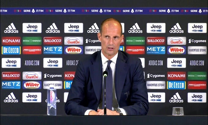 Allegri categorico: "Ora conta tornare a vincere"
