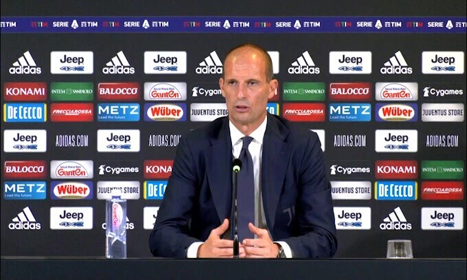 Allegri: "Chiesa, qualità straordinarie. Come tutti deve migliorare"