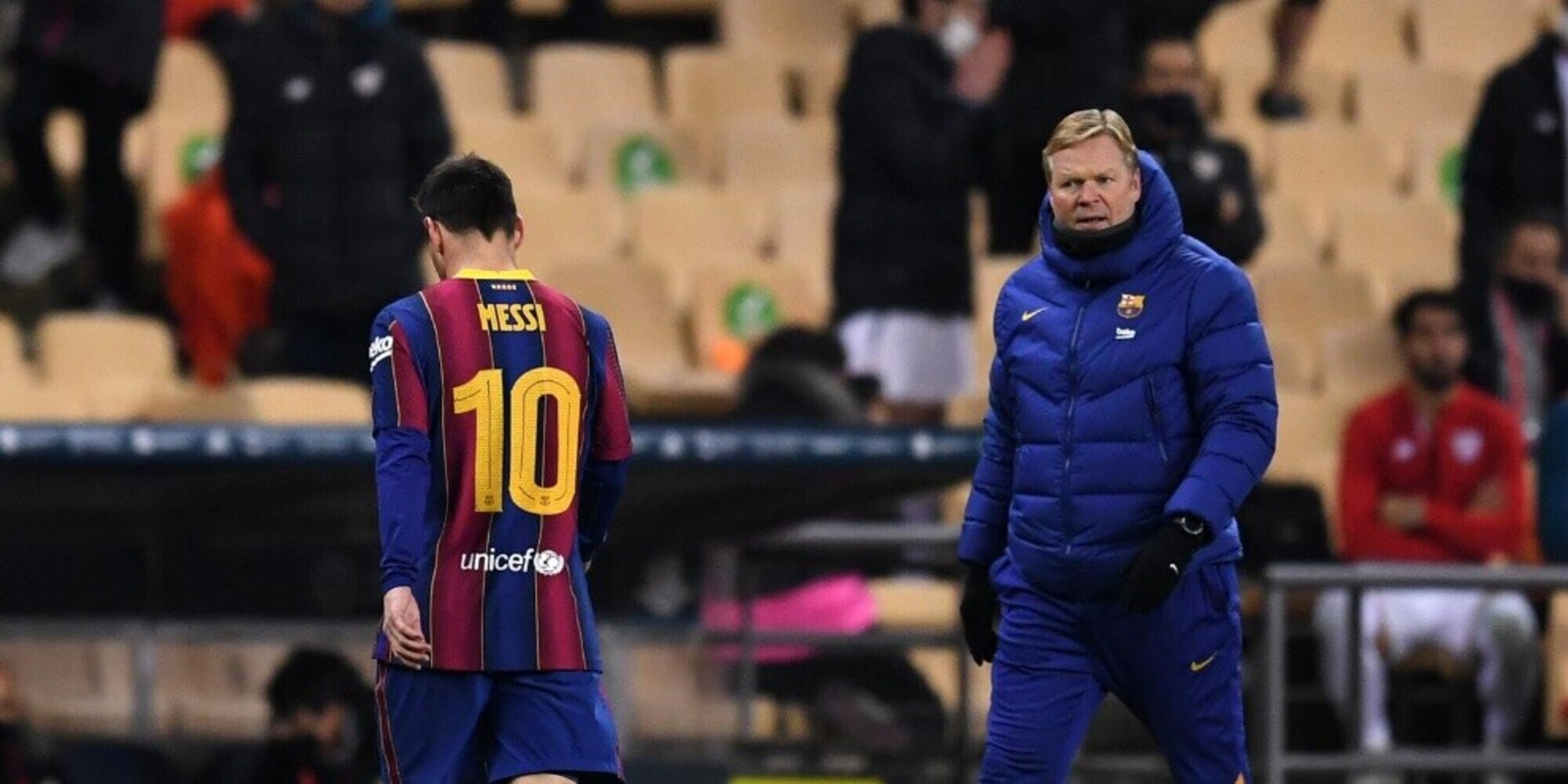 Barcellona, Koeman: "Messi nascondeva i problemi"