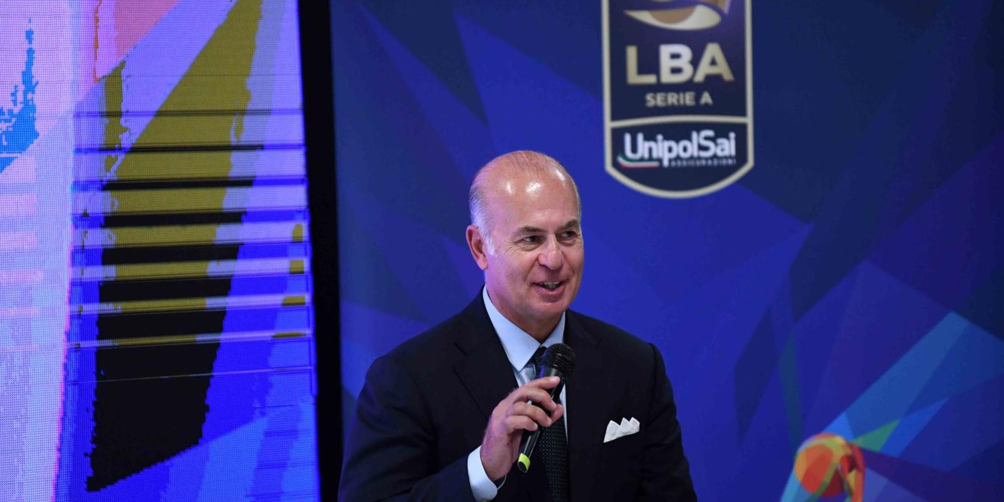 Serie A Basket 2021/22, Gandini alla presentazione: "Mi auguro il 100% di capienza"
