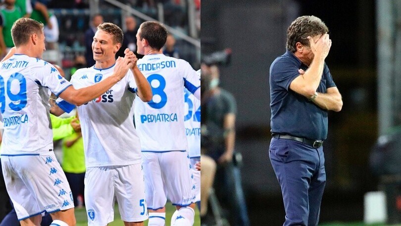 L'Empoli batte il Cagliari e Mazzarri non ci crede