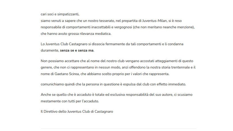 Razzismo, trovato e denunciato il tifoso che offese Maignan