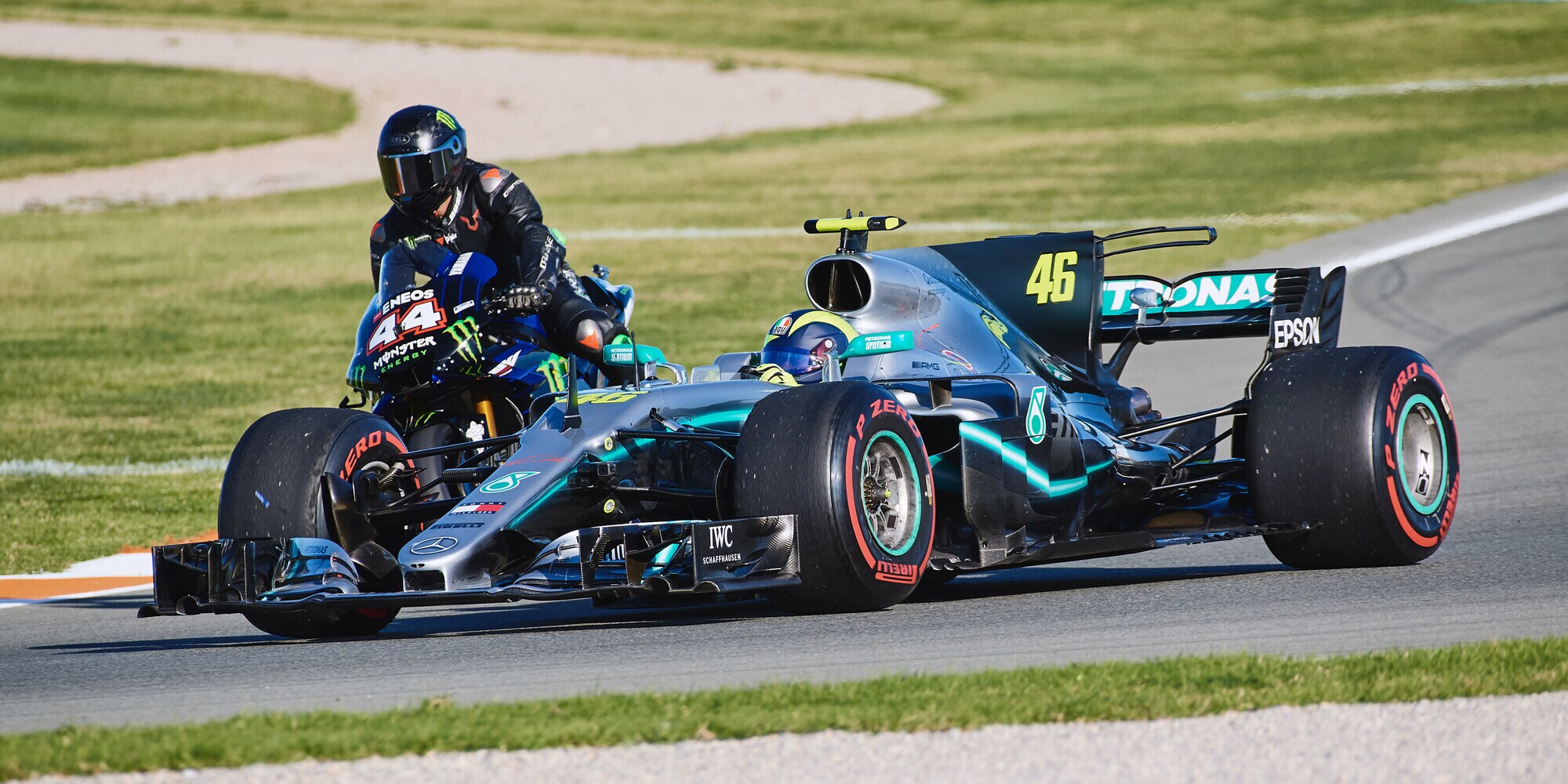 Valentino Rossi: "Con Hamilton ho capito cosa vuol dire essere un pilota di F1"