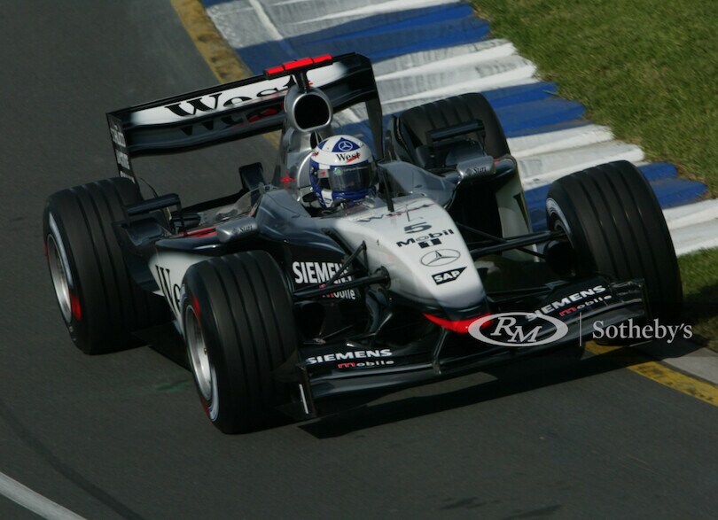 Formula Uno, la monoposto McLaren MP4-17 venduta all'asta