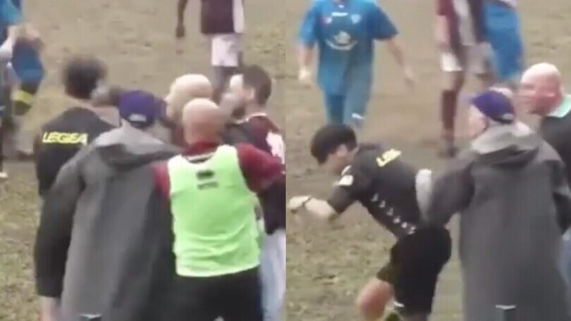 Episodio shock in Piemonte: arbitro preso a pugni da un allenatore