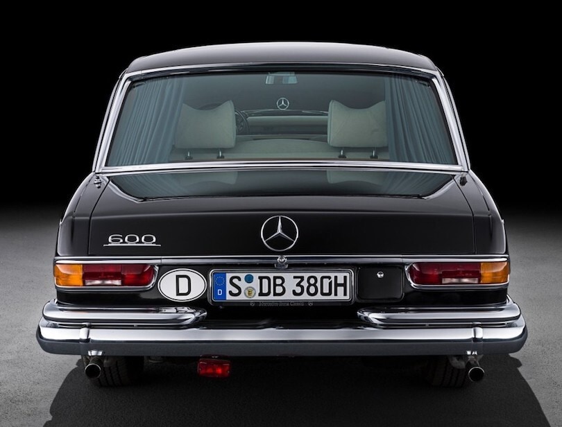 Mercedes W100, il lusso che conquistò papi e rockstar