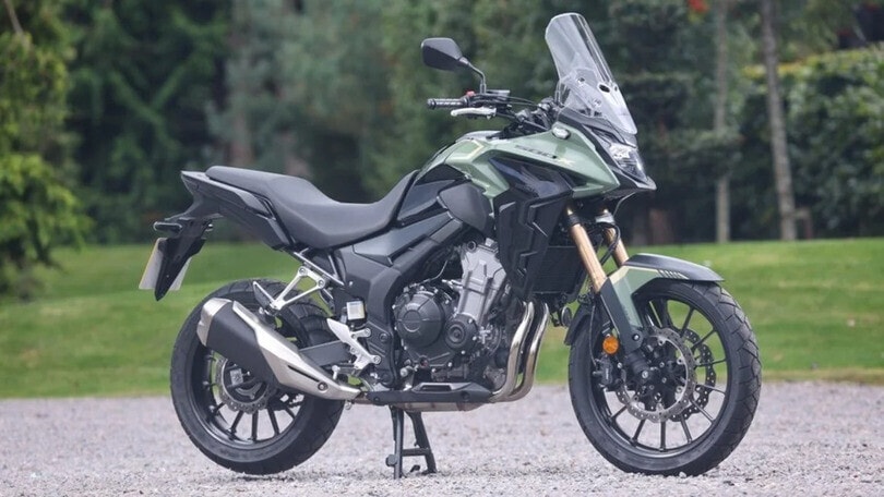 Test Honda CB500X: gli scatti