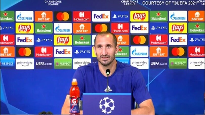 Chiellini: "Mi auguro Jorginho vinca il pallone d'oro"
