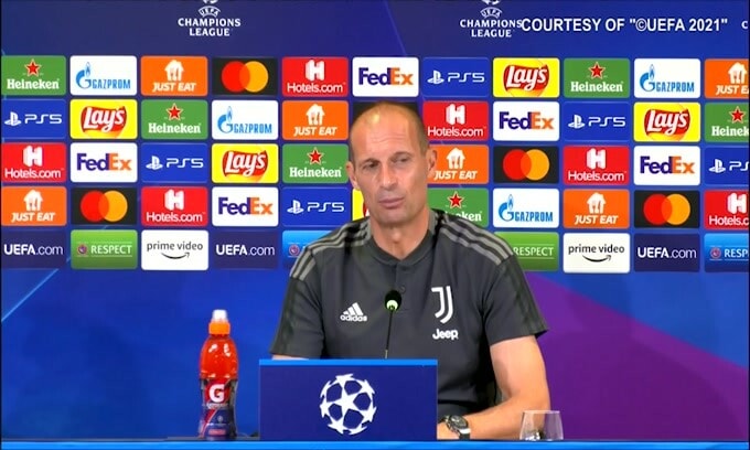 Allegri: "Davanti ho le idee confuse. Dubbi sulla difesa"