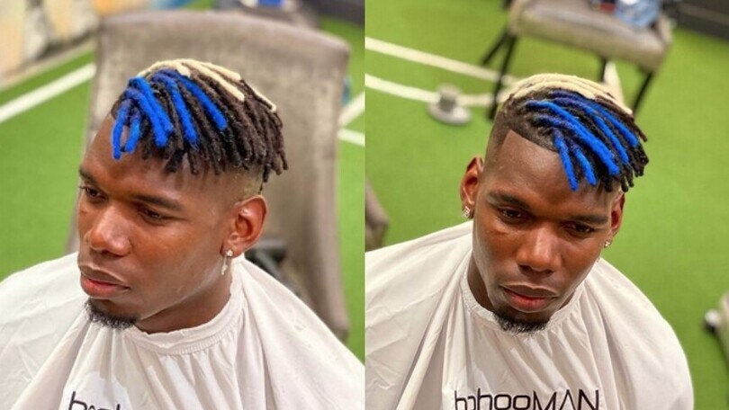 Pogba cambia look per la Champions