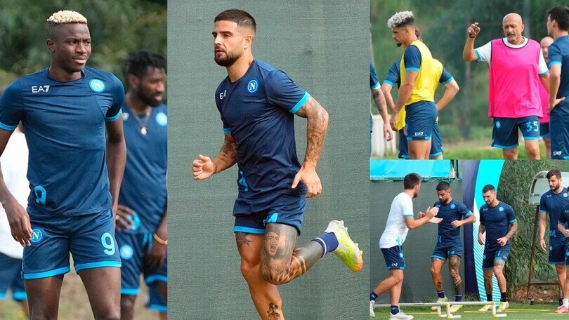 Europa League, l'allenamento del Napoli prima dello Spartak Mosca