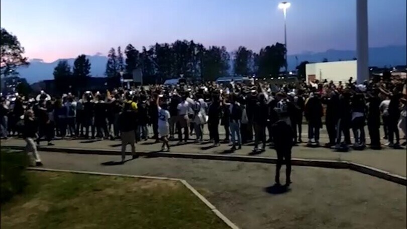 Juventus-Chelsea arriva il pullman della Juventus