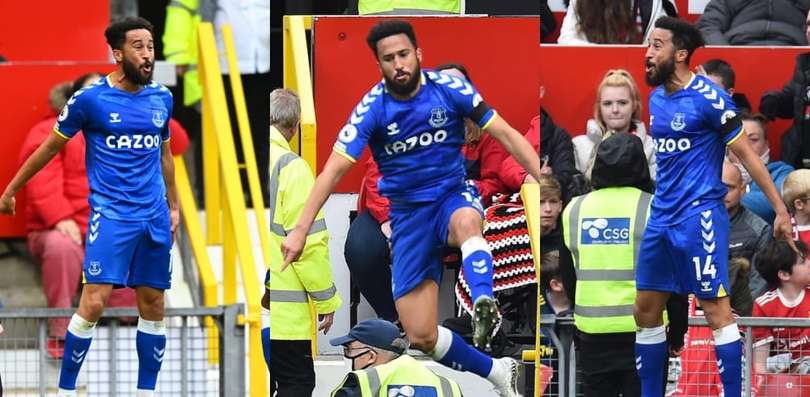 Manchester United-Everton: Townsend segna ed esulta come Ronaldo