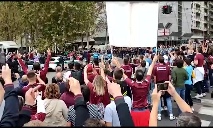 Torino-Juve: arriva il pullman della Juve