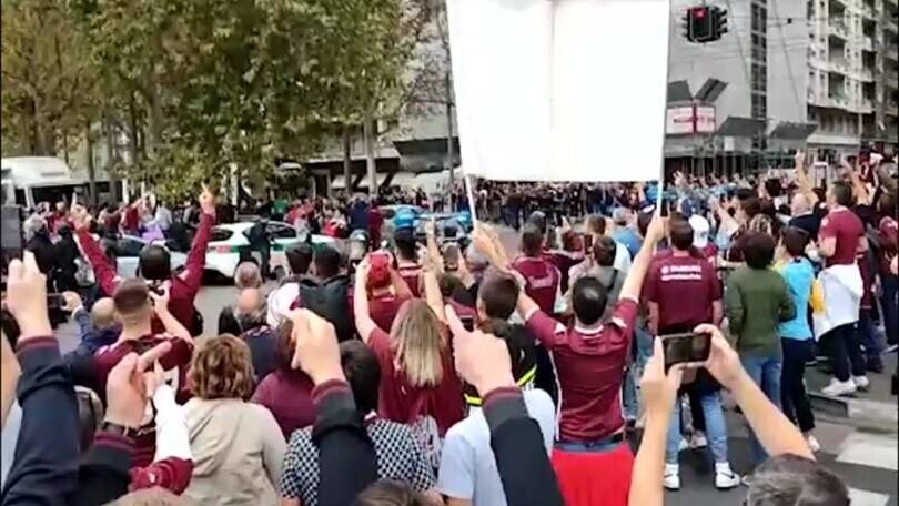 Torino-Juve: arriva il pullman della Juve