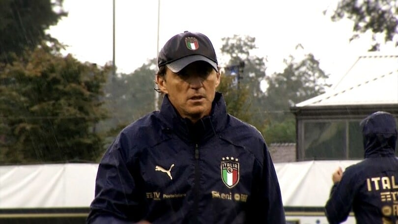 L’allenamento della Nazionale ad Appiano Gentile